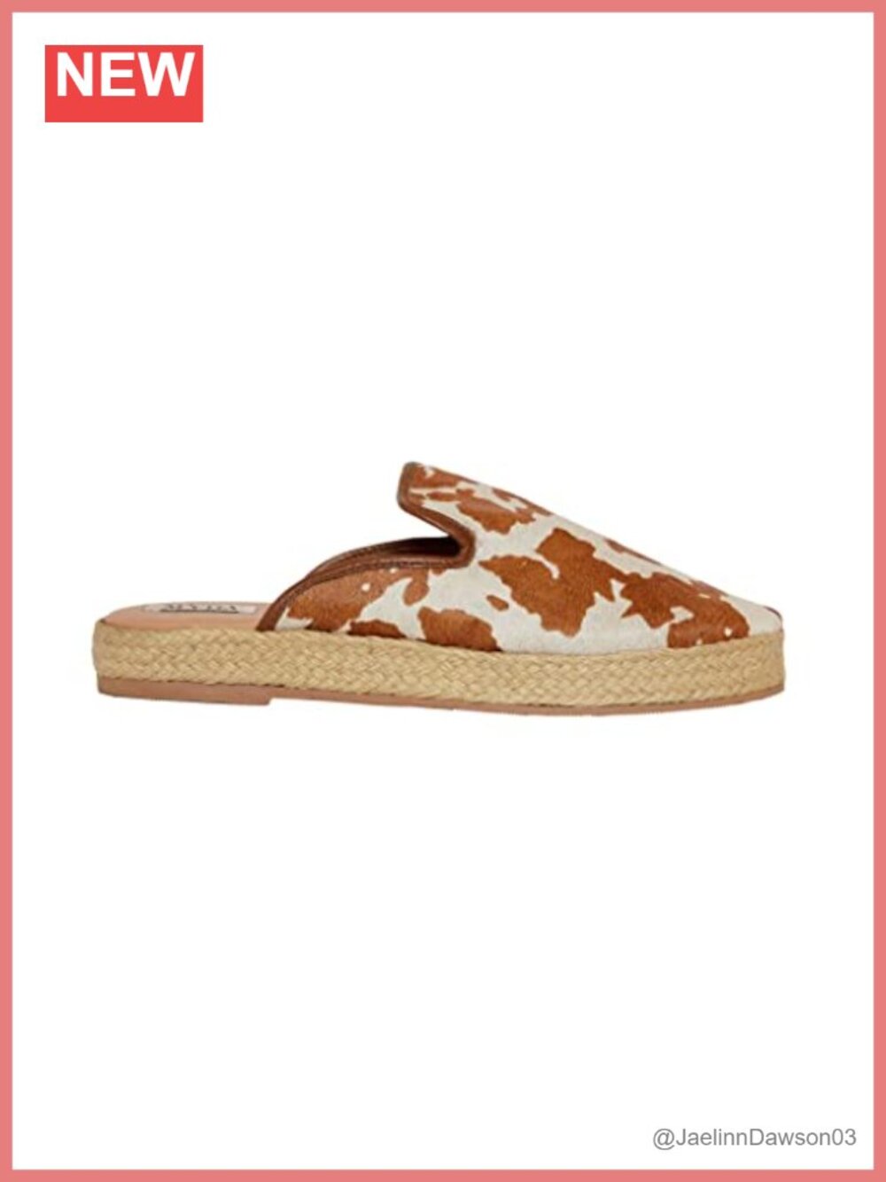 Fur Leather Slip-On Loafers Cushioned Espadrilles